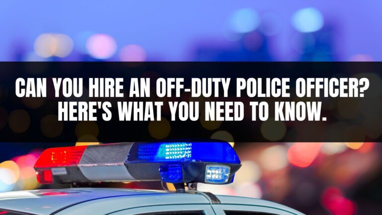 off duty police officer responsibilities